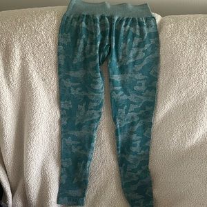 NVGTN Teal Camo Leggings